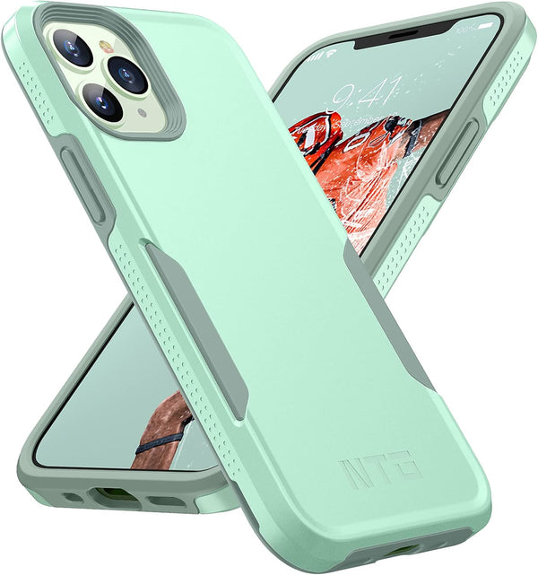 NTG 1st Generation Designed for iPhone 11 Pro Max Case - Heavy-Duty Slim Shockproof Protective Case (Green)