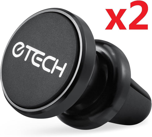 eTECH Magnetic Phone Car Mount Holder, Magnetic Mount Universal Air Vent for iPhone