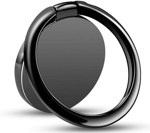 Pokanic 360 Cell Phone Metal Ring Holder Finger Grip Stability Kickstand Rotation Adjustable Collapsible Compatible