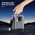 TMY 1080P Electric Focus & Auto Keystone Portable Projector with WiFi and Bluetooth, Projector with Zoom, Movie
