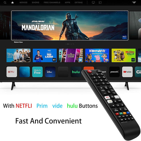 Universal Remote Control for All Samsung TVs, Compatible with LCD LED HDTV 3D Smart Models