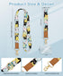 Yonlevres Phone Lanyard Crossbody Strap, Cute Cat Cell Phone Lanyards for around the Neck Wristlet Wrist Strap
