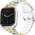 Pikacu Sea Turtle Anime Bands Compatible with Fitbit Versa 2/Versa/Versa Lite/Versa SE Band Fancy Soft Sport Silicone Cartoon Holiday Strap Men Women