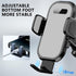 Car Phone Holder for Windshield Dashboard Air Vent, Universal Hands-Free Cell Phone Holder for iPhone Samsung (Black)