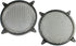 2 Pack 12 Inch Subwoofer Grill Covers, Waffle Grill Guard Protector with Mounting Screws, ABS Mesh Round