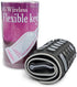 Wireless Silicone Keyboard, Portable Foldable Roll Up Soft Rubber Keyboard for PC, Laptop, and Travel (Black and Gray).