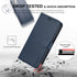 TUCCH Wallet Case for iPhone 12 Mini 5G, TPU Shockproof Inner Shell, PU Leather RFID Blocking Magnetic Stand Flip Cover