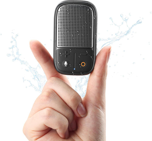SUPERONE 2026 Upgrade Wearable Bluetooth Speaker with Voice Assistant & Mic, IPX7 Waterproof