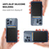 Miracase Magnetic Card Wallet Holder for MagSafe, 3-Card Holder Compatible with iPhone 15/14/13/12 Series - Black