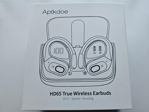 Wireless Earbuds 75Hrs Bluetooth 5.3, 2024 Sport Headphones, ENC Noise Cancelling Mic, IPX7 Waterproof, Royal Blue