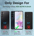 FNTCASE Samsung Galaxy A35-5G Case: Rugged Dual Layer Silicone Cover with Built-in Screen Protector, Slim Shockproof