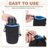 4 4" 10" PATIKIL Pcs Camera Lens Pouch, ID x H Drawstring Lens Pouch Protective Camera Lens Case Bag Soft Plush