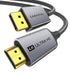 UANTIN 4K DisplayPort to HDMI Cable 6Ft, Uni-Directional Only, DP 1.2 (Source)