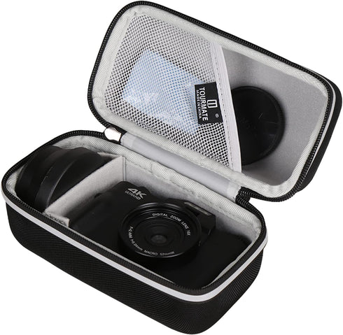 Hard Case for Acoletty 4K Digital Vlogging Camera, Travel Carrying Vlogging Protective Storage Shell