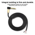 XMSJSIY 6.35mm TRS Pigtail Cable, 1/4 inch Stereo Male Plug to Bare Wire Adapter for Speaker Amplifier Microphone