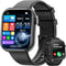 Hwagol Smart Watch with Call Function, 1.85 Inch Fitness Tracker, Heart Rate/Sleep Monitor, Android iOS
