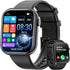 Hwagol Smart Watch with Call Function, 1.85 Inch Fitness Tracker, Heart Rate/Sleep Monitor, Android iOS