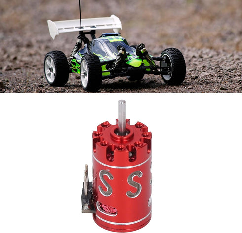 K989 K969 1/24 1/28 2.0mm (3500KV Drfeify RC Brushless Mini Electric Motor for with Shaft, High Speed RC Boat Model