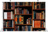 BELECO 5x3ft Fabric Vintage Bookshelf Photography Magic Books Library Bookshelf Bookcase Backdrop Video Conferencing