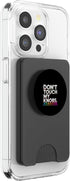 Music Producer DJ Synth Knob Humor Meme Don't Touch My Knobs Funny DJ Music Producer PopSockets PopWallet for MagSafe