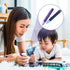 2pcs Kid-Friendly Stylus Pens for Touchscreen, Crayon Stylus Pen & Tethers for Children's Touch Screen Devices