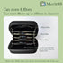Hard Shell Camera Filter Case for 6 Circular Filters with Max Diameter of 95mm, Microfiber-Lined Pockets