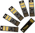 Yitee 5pcs LED Circuit Boards USB Light Keychain Super Bright 6 LEDs