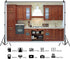 Renaiss 10x8ft Modern Bathroom Photography Backdrops Large Bathtub Shower Sink Interior Backgrounds Toilets White Tiles
