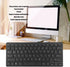 Yoidesu Wired Keyboard, TT-A01 78 Keys USB Keyboard Mute Ultra Thin Mini Russian/French/German Keyboard for PC Laptop Desktop Computer (Russian)