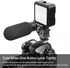 1/4"-20 3/8"-16 Triple Cold Shoe Mount Adapter, Cold Shoe Adapter Extension Bracket,Cold Shoe Mount Adapter