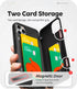 GOOSPERY Magnetic Door Bumper for iPhone 11 Pro Max, Wallet Case with Card Holder, Dual Layer Bumper