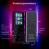 VelXurra 144GB Mp3 Player,Music Playe Portable Digital Music Player/Video/Voice Record/FM Radio/E-Book Reader/Photo