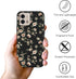 Zrutru 5G 2023 4G 6.6",White Floral Phone Case for Motorola Moto G Stylus Not Compatible with Flower Print Pattern