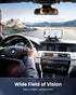Vpryhuan 360 Degree Rotation Dashboard Phone Holder for Car, Anti-Slip Grips & One-Hand Operation Car Cell Phone Mount