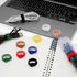 150PCS Cable Ties, 4+6+8+10 Inch Reusable Cable Management, Adjustable Cord Organizer, Microfiber Cloth Hook and Loop
