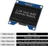 Coliao 2pcs 1.54 Inch I2C 12864 128x64 SSD1309 4 OLED IIC Display Module Pixel Driver Self-Luminous OLED Screen Board