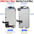 for iPhone 7 Plus Screen Replacement White, Mobkitfp 5.5" Full Assembly LCD Display with Front Camera & Repair Tools