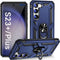 ADDIT Phone Case for Samsung Galaxy S23 Plus, Military Grade Heavy Duty with Kickstand Ring, Support Magnet Car Mount