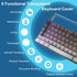 Design Wish Keyboard Cover for Redragon K556, Water Resistant Acrylic Dust Cover Compatible with Mechanical Keyboard
