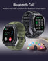 Smart Watch with 1.85'' HD Screen, Fitness Tracker/Bluetooth Call/Sports Mode, Men's Tactical Smart Watches for iOS