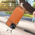 Bocasal RFID Blocking Wallet Case for iPhone 14 & 13, Adjustable Crossbody Zipper Purse with Kickstand, 6.1 Inch (Brown)