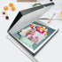 Lineco Folio Storage Box, 18.5x24.5x1.75 in Clamshell Design with Metal Edge, Archival Boxboard for Organizing Photos,