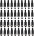 AITRIP 20 Pairs (40PCS) DC Socket 5.5mm x 2.1mm Female DC Barrel Jack Solder Connectors, Panel Mount Adapter