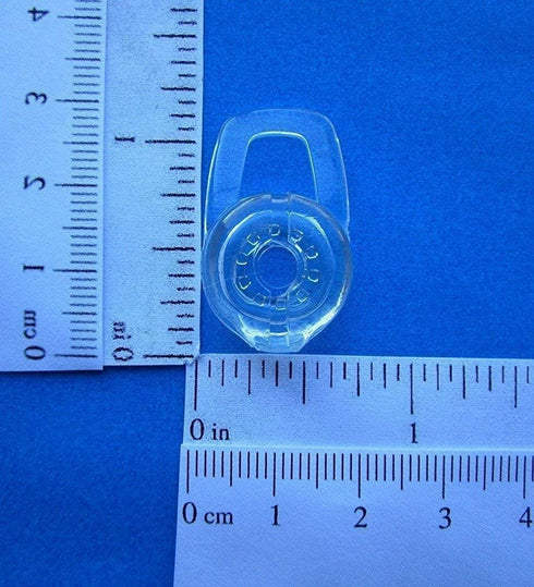 Replacement Ear Gel Tips & Loop Clip Spare Kit for M155 M165 M180 M55 M25 M90 Explorer 500 Headset (Clear)