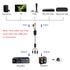 3.5mm 2 PS4, GINTOOYUN USB Fiber Optic Digital Analog Audio Cable, AUX SPDIF Digital Fiber Optic to + RCA Jack