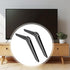 sporful RTU5540-2Pcs TV Stand Replacement Feet Compatible with RCA Non-Slip Pedestal Legs for Easy Installation