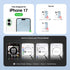 Antsturdy 2 1 17 Compatible with Magsafe Magnetic in Detachable iPhone Wallet Case with Credit Card Holder Slots,PU