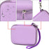 Carrying Case for 2PCS iWALK Portable Charger Power Bank, Compatible with Various Small Charging Battery Packs - Purple