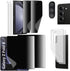2SET 9PCS for Samsung Galaxy Z Fold 6 5G 2024, Matte and Clear TPU Film, Tempered Glass Lens Protector