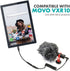 Movo UCMA-1 Female 3.5mm TRS Microphone Adapter Cable to USB Type-C, Compatible with Samsung Galaxy, Pixel, iPad